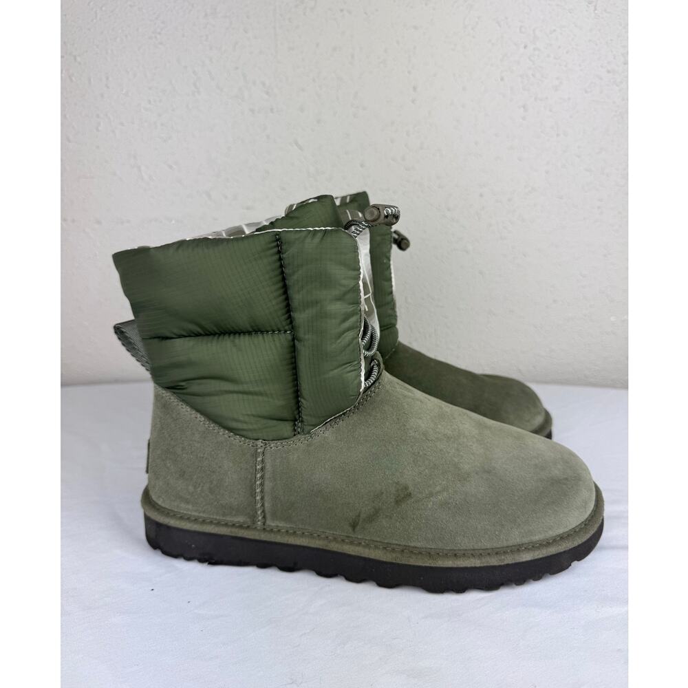 Ugg Classic Maxi Toggle Burnt Olive Boots Womens size 7